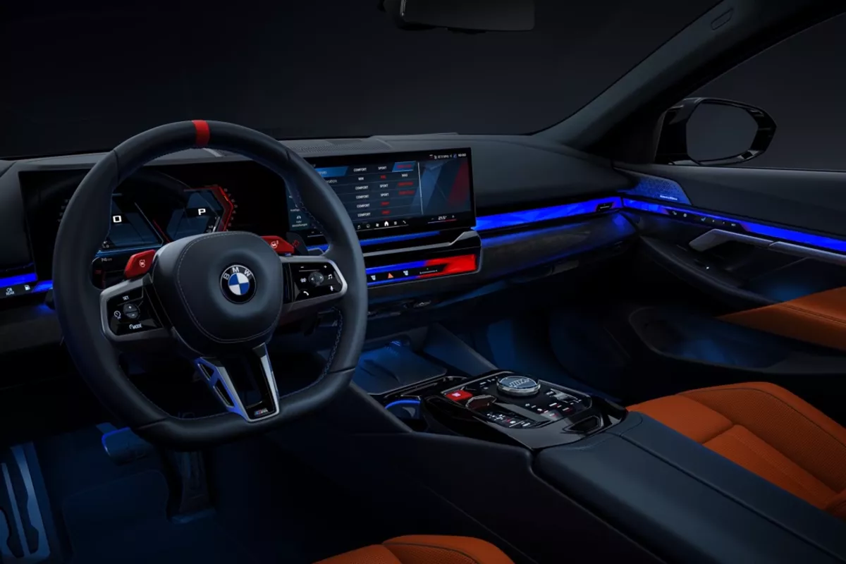 Innenansicht BMW M5 Touring 