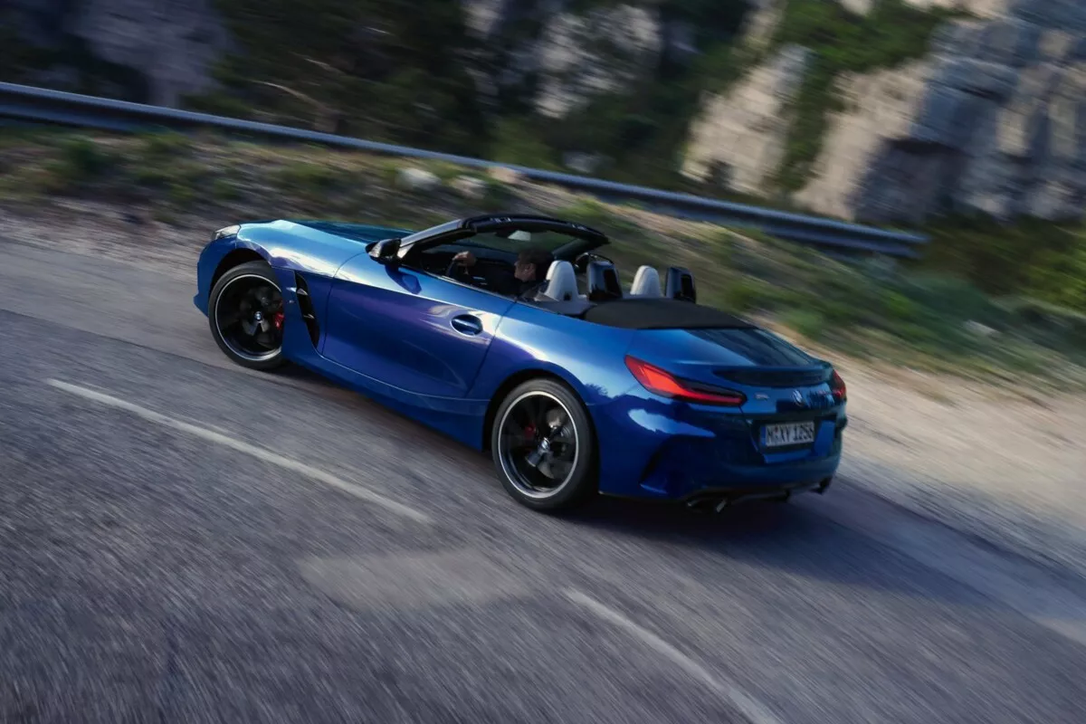 BMW Z4 M40i M Performance Heckansicht 