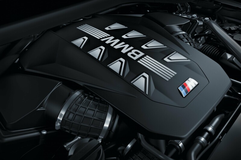 BMW X6 M TwinPower Turbo V8-Motor 